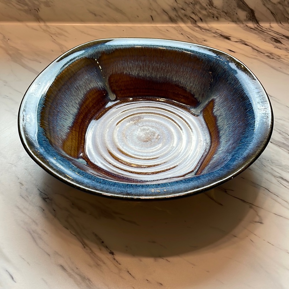 Bill Campbell signed bowl